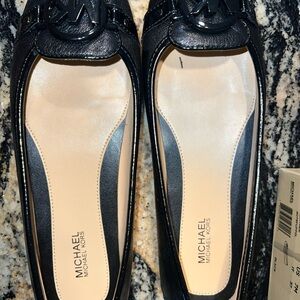 Michael Kors Fulton Moc flats with MK Logo